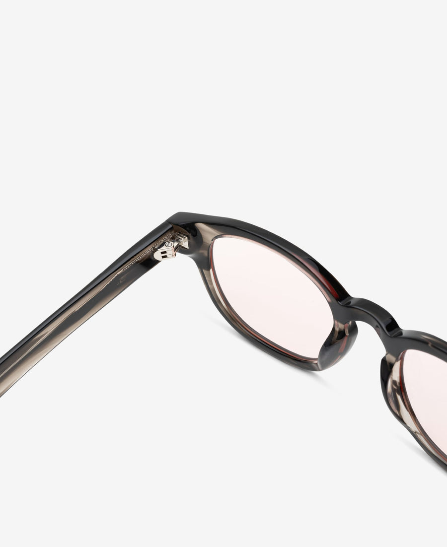 BILLE OPTICS - Cloudy Grey Peach-red tint