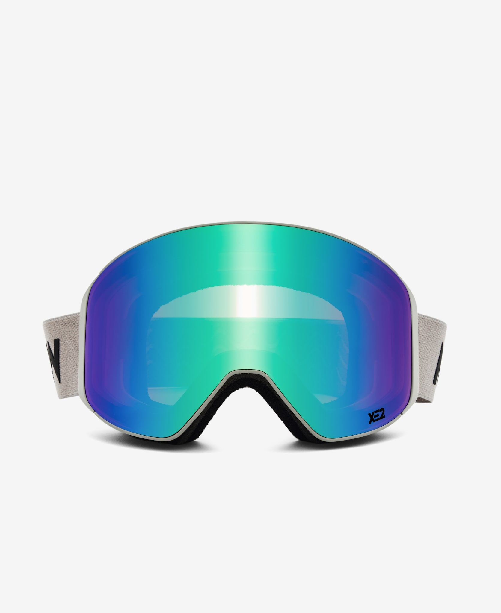 CLEAR XE2 - Light Grey Green Mirrored – MessyWeekend DK