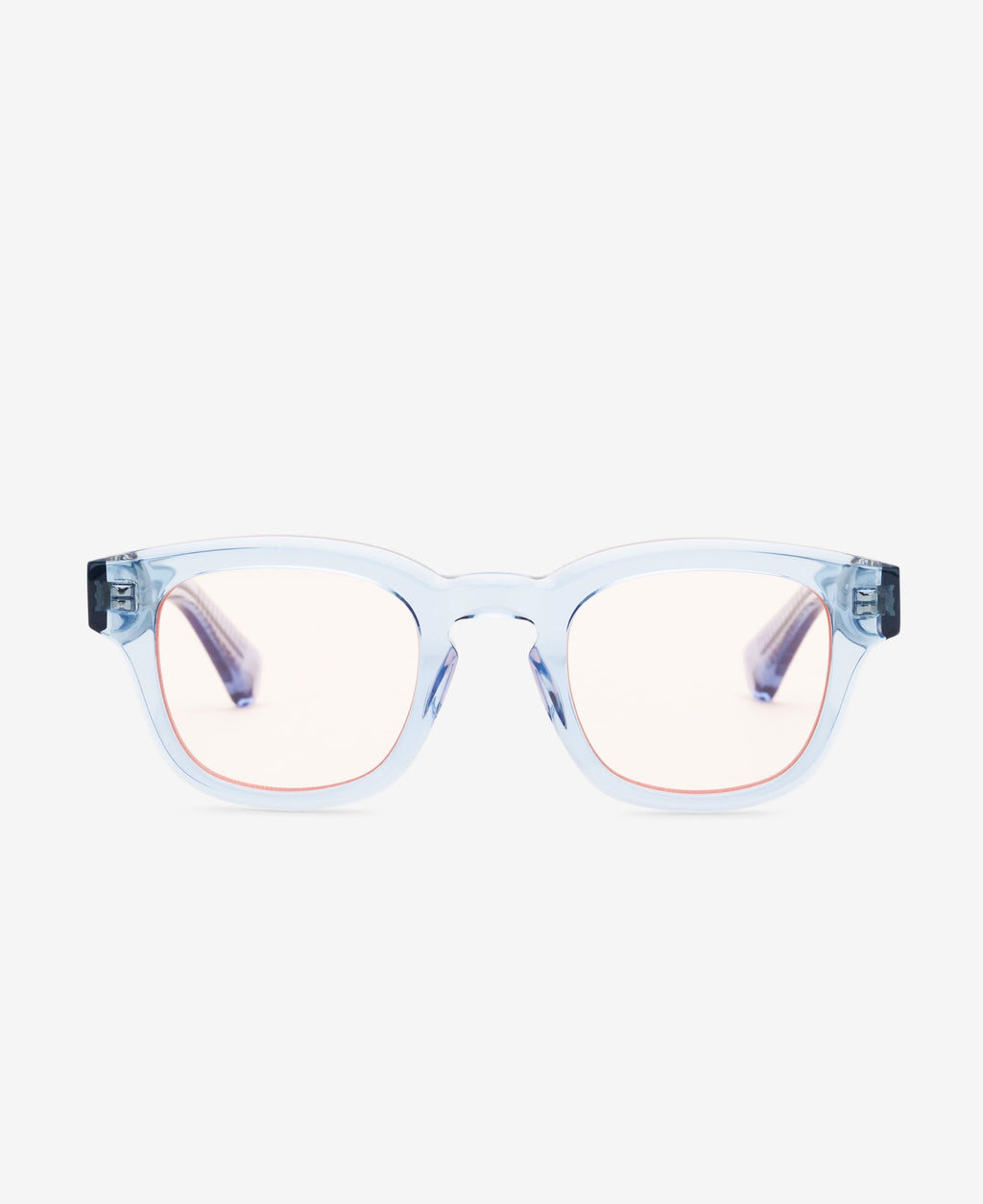 AUSTIN REVEAL - Transparent Blue / Transparent Peach-red tint
