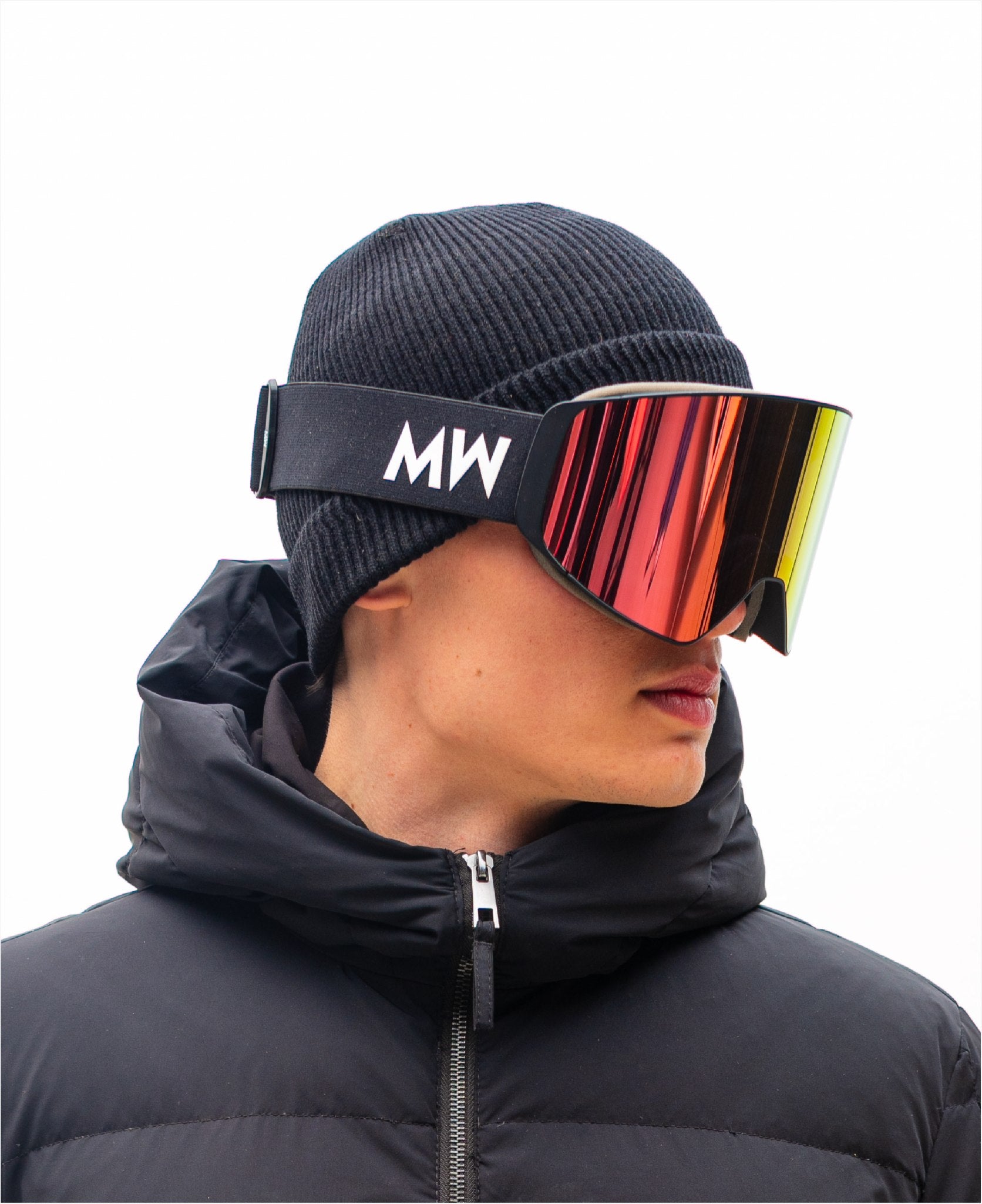 スキー・スノーボードアクセサリー Messy Weekend CLEAR - XE2 FLIP Black Dark Gray Goggles | MESSY WEEKEND
