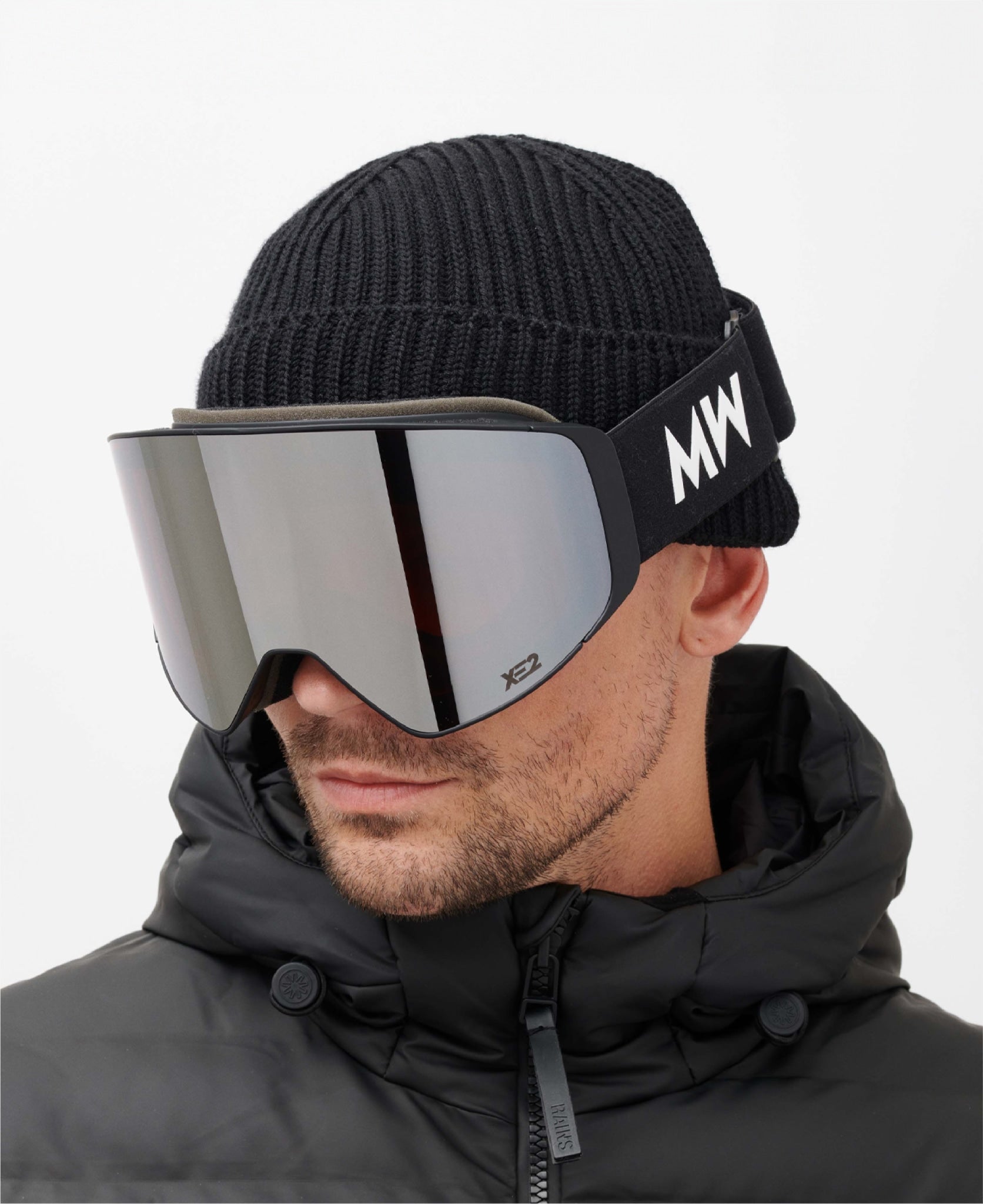 CLEAR XE2 - Black Silver Mirrored – MESSYWEEKEND