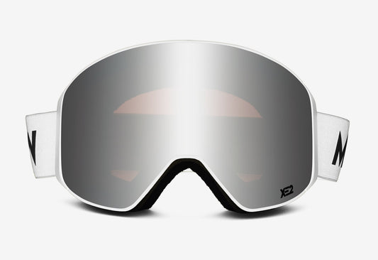 CLEAR XE2 - White Silver Mirrored