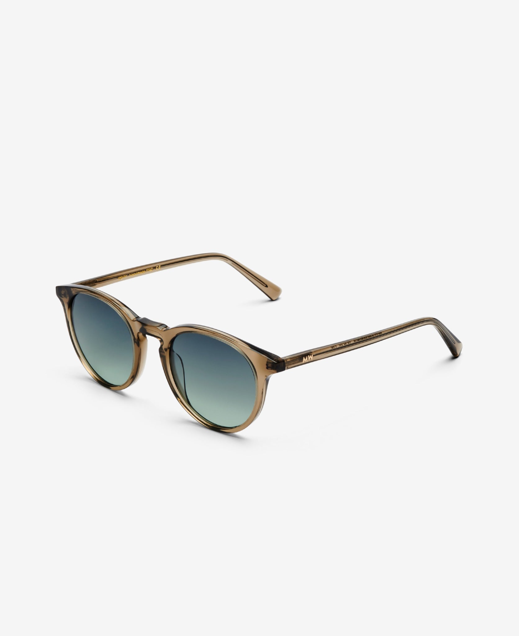 DEPP Bottle Green Sunglasses - Brown Lenses |MESSYWEEKEND