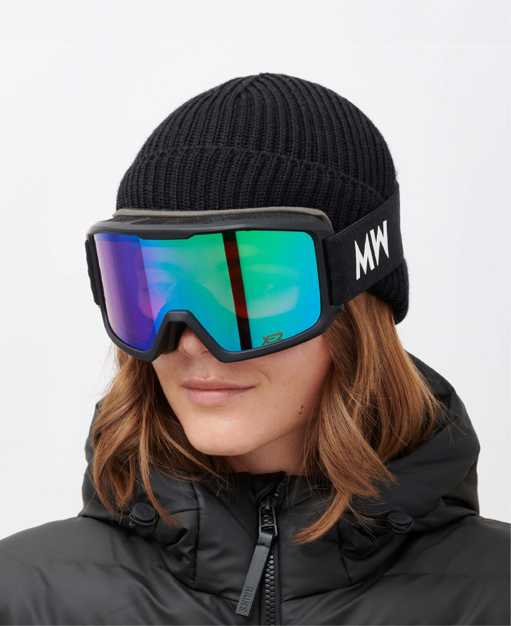 FERDI XE2 - Black Green Mirrored – MessyWeekend DK