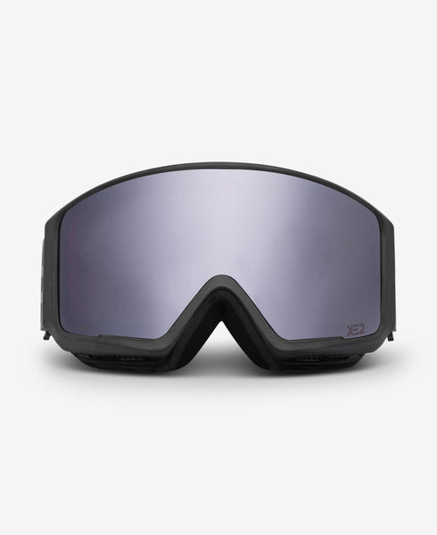 FLIP Black Silver Mirrored Goggles | MESSYWEEKEND