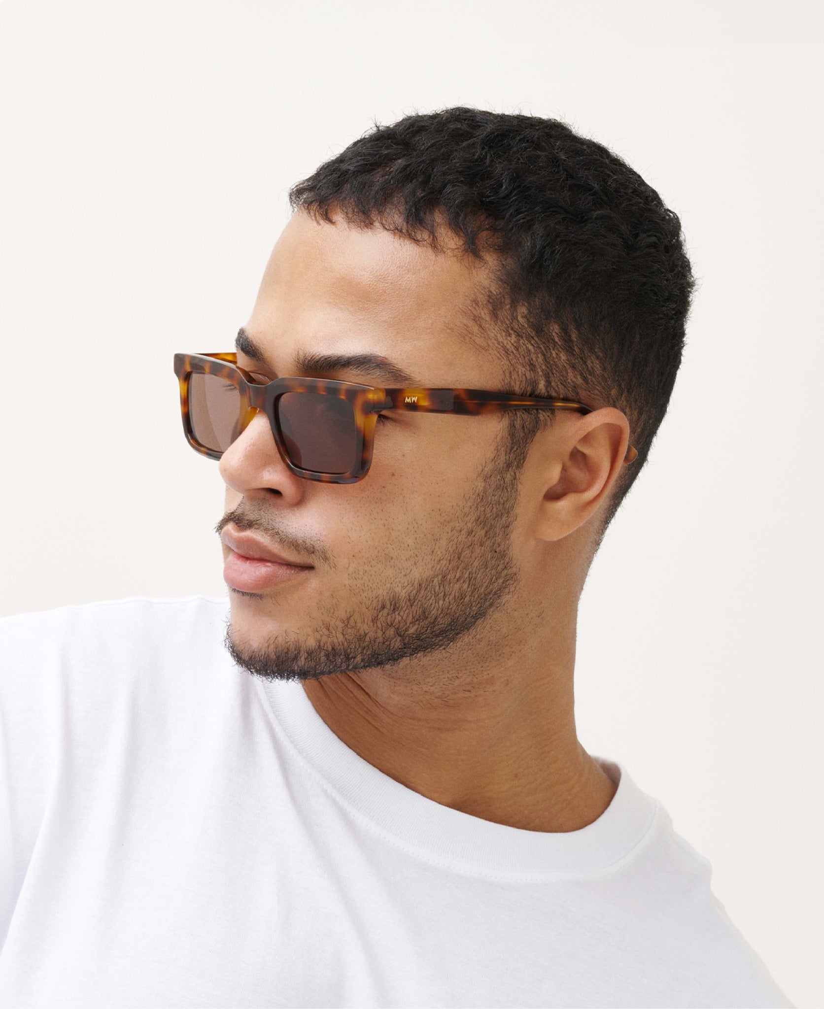 GARY Tortoise Brown - Oversized Solbriller | MESSYWEEKEND