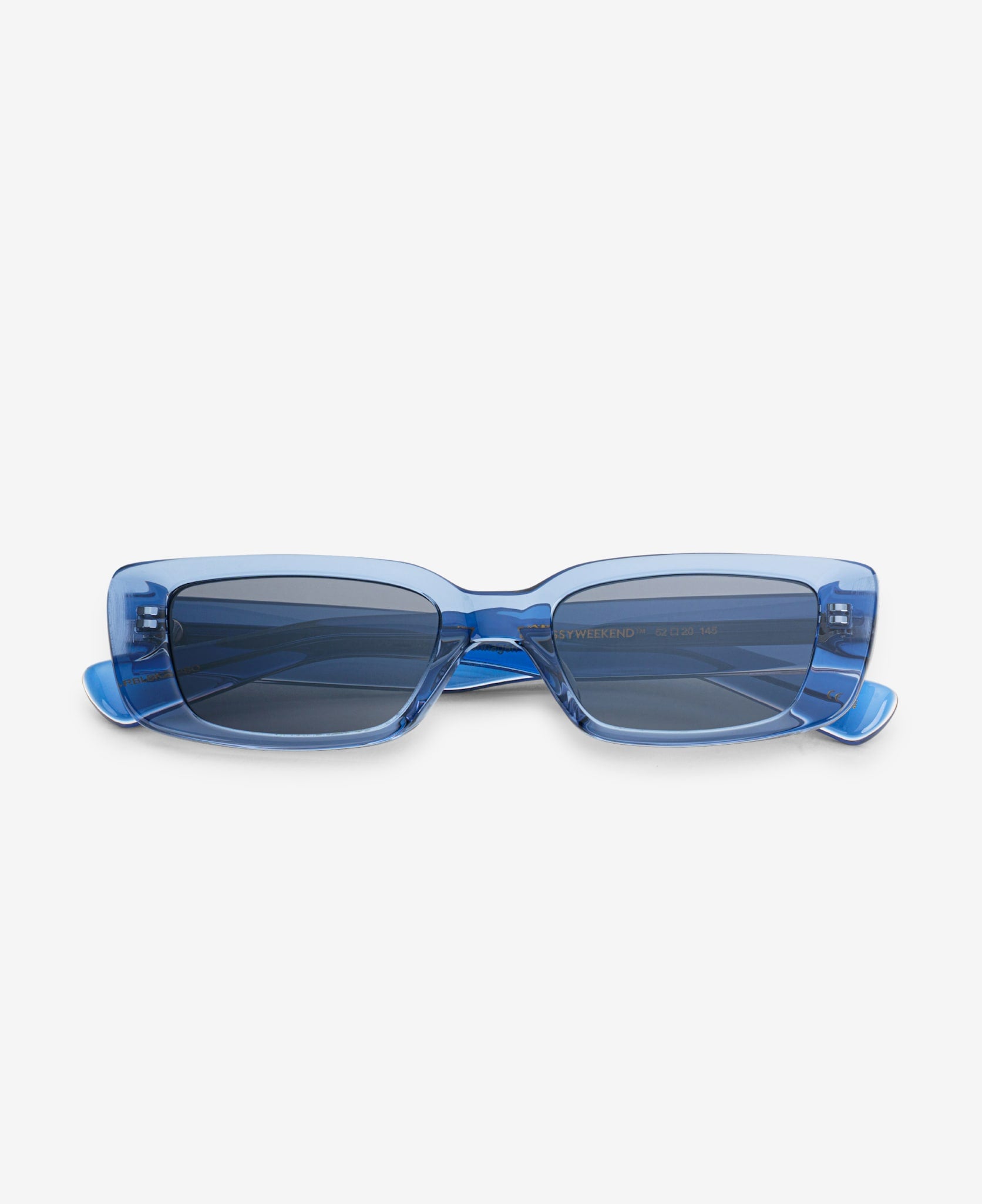 GRACE REVEAL - Transparent Blue / Transparent Grey – MESSYWEEKEND