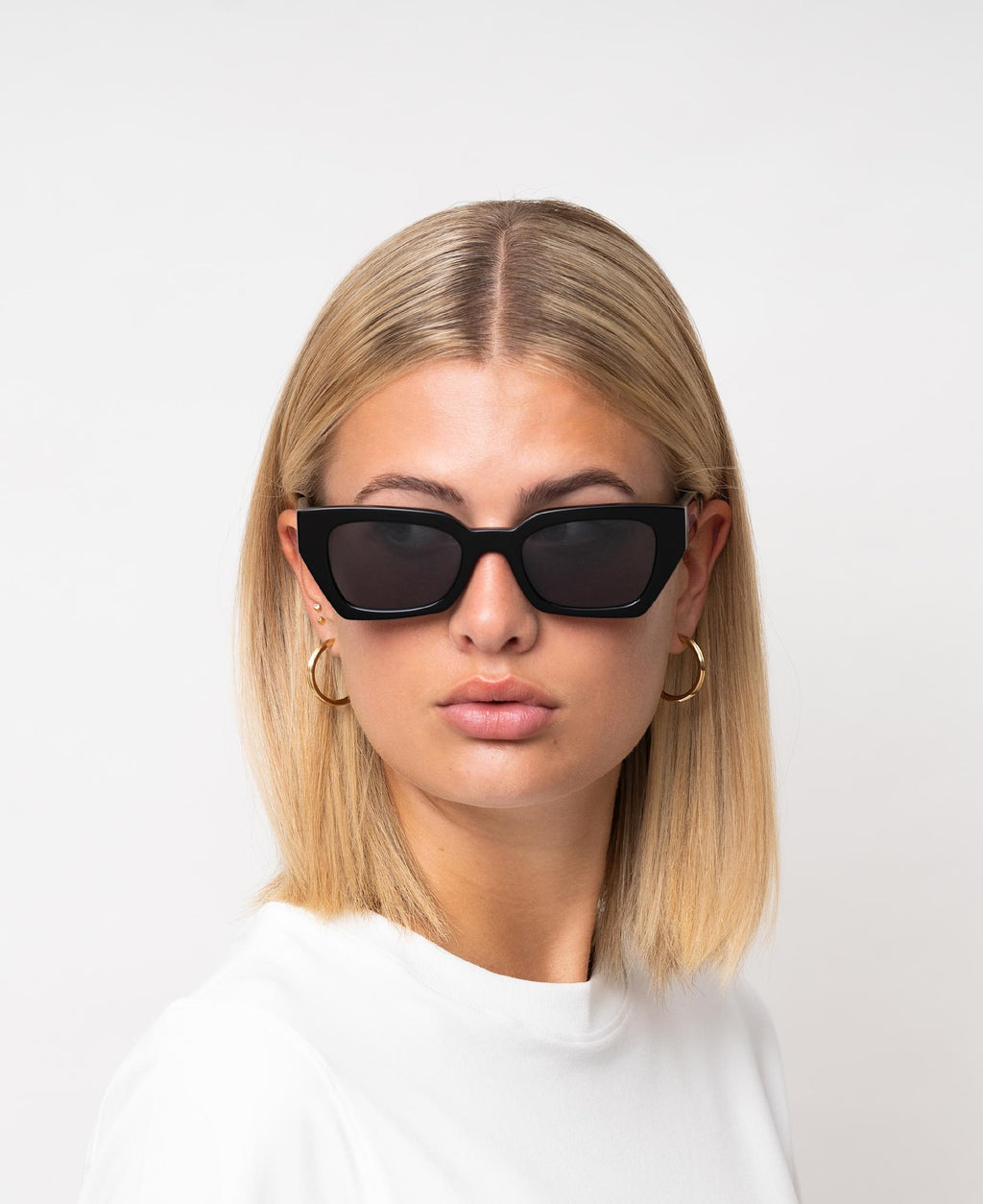 LUNA - Black / Transparent Grey