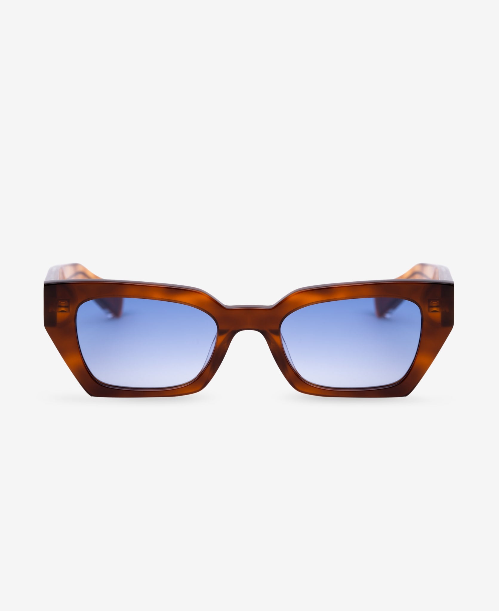 LUNA - Havana / Transparent Gradient Blue – MESSYWEEKEND