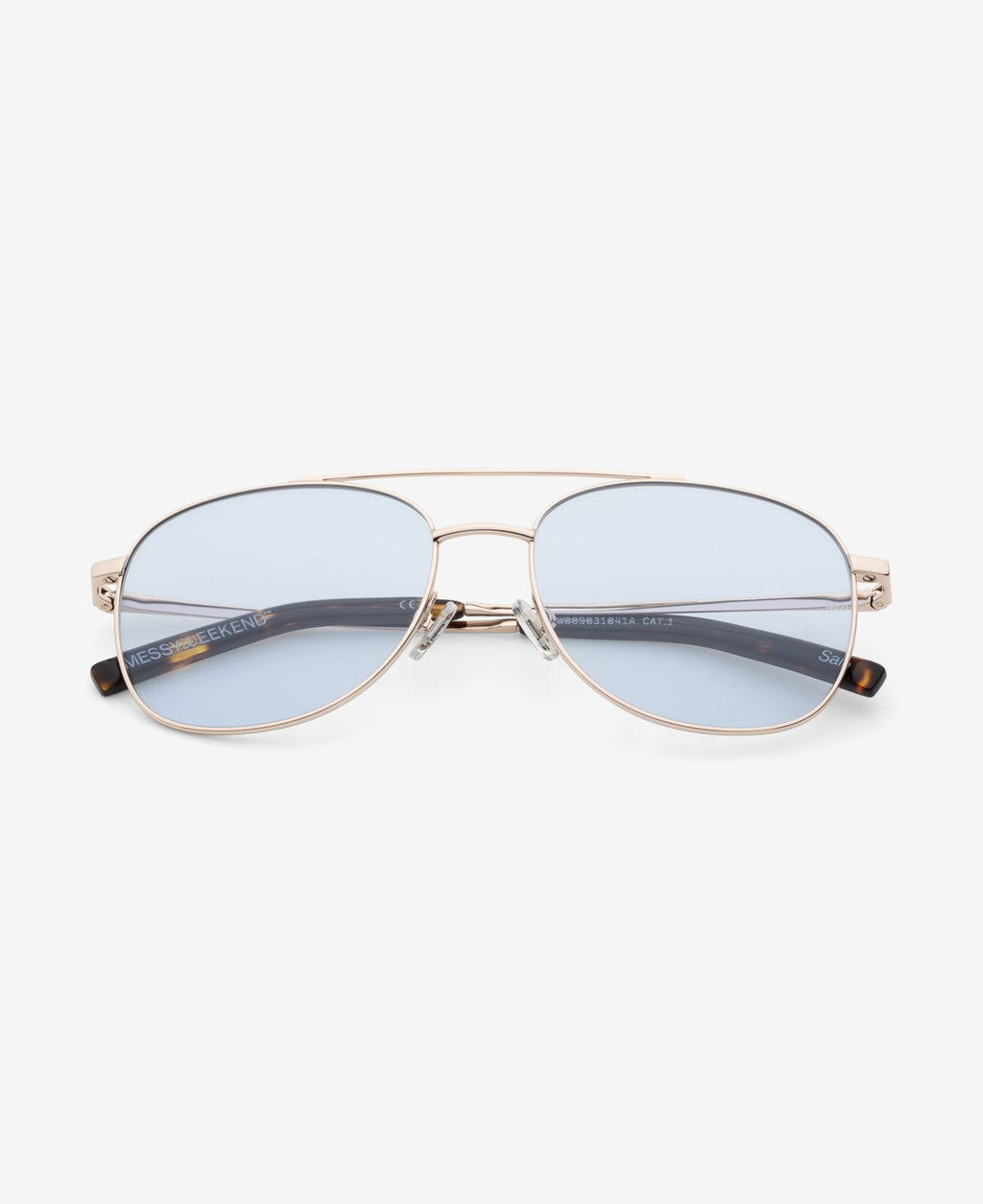 SAIN - Shiny Gold Soft Blue