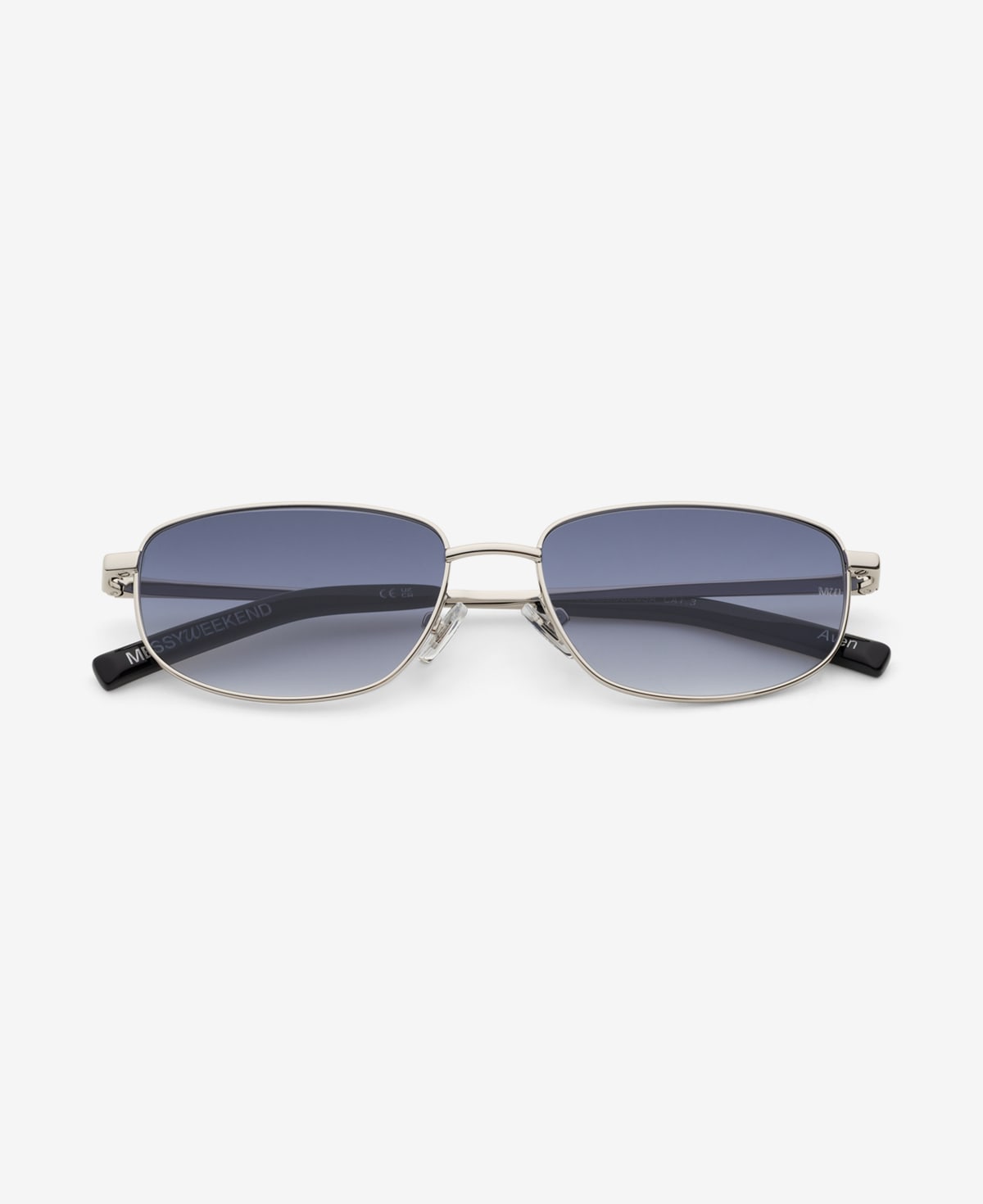 AVEN - Shiny Silver Deep Blue Gradient