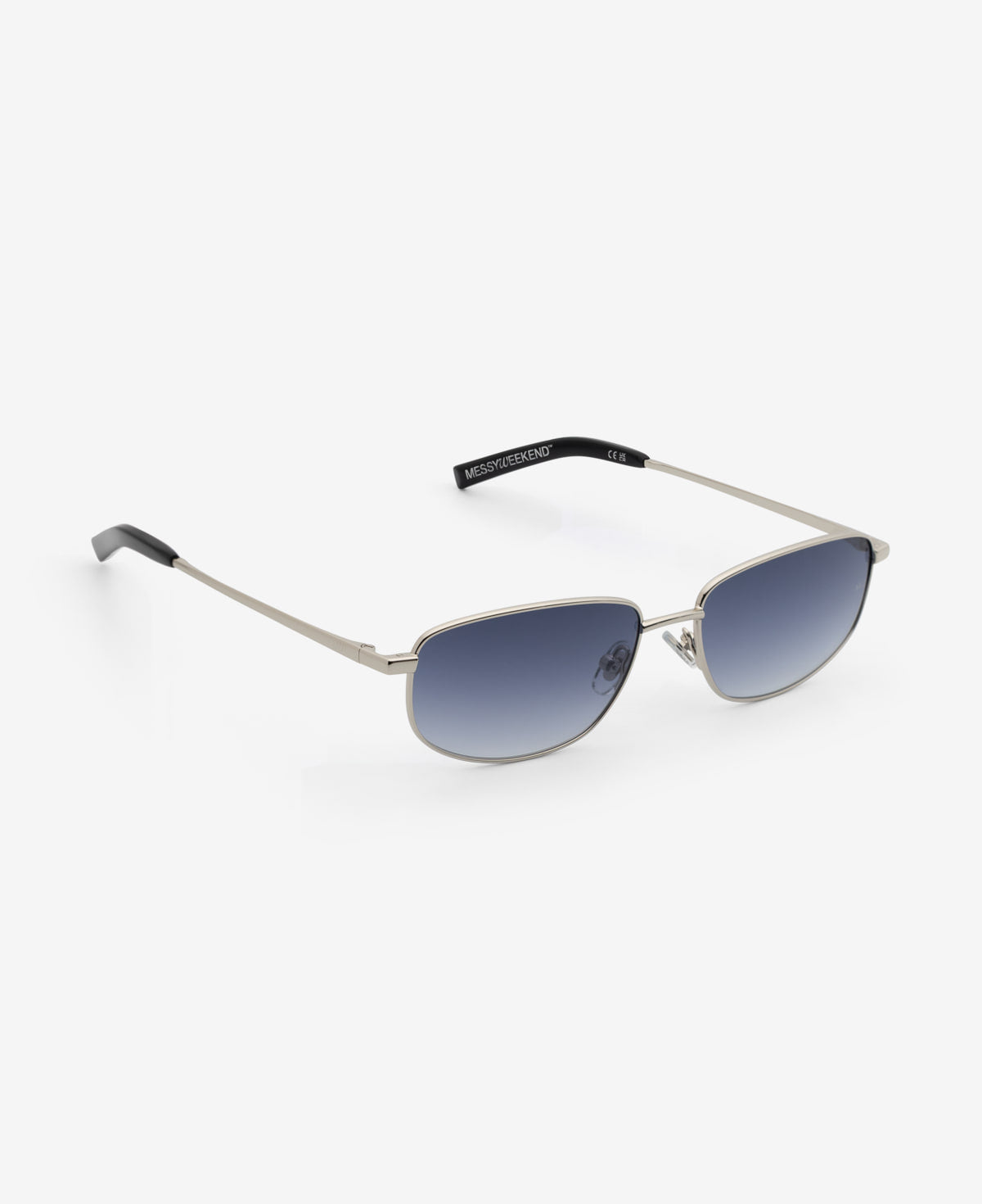 AVEN - Shiny Silver Deep Blue Gradient
