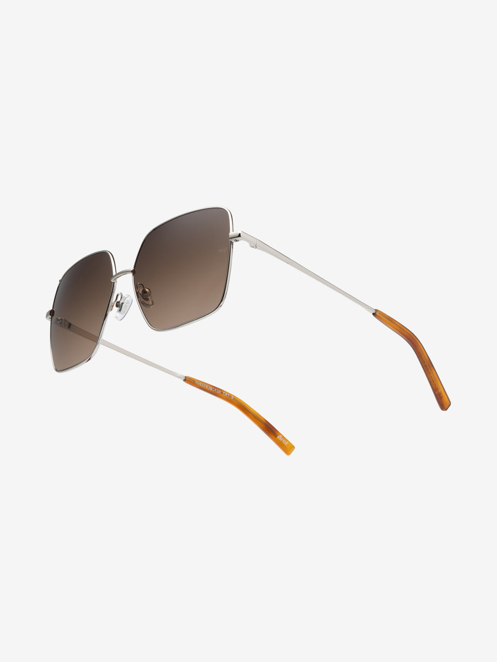 AREL - Shiny Silver Deep Brown Gradient
