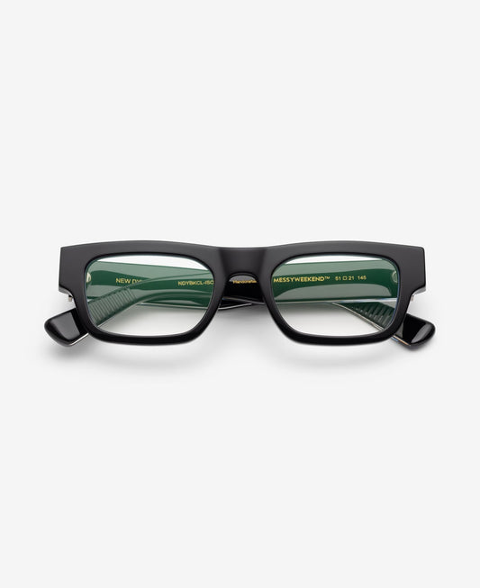 NEW DYLAN REVEAL OPTICS - Black / Transparent Clear